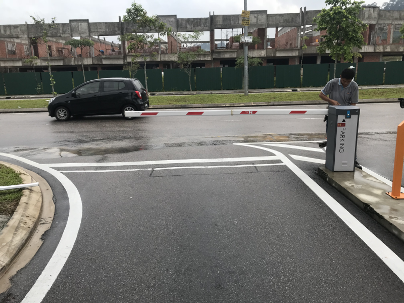 Barrier Gate System for Community Guard House