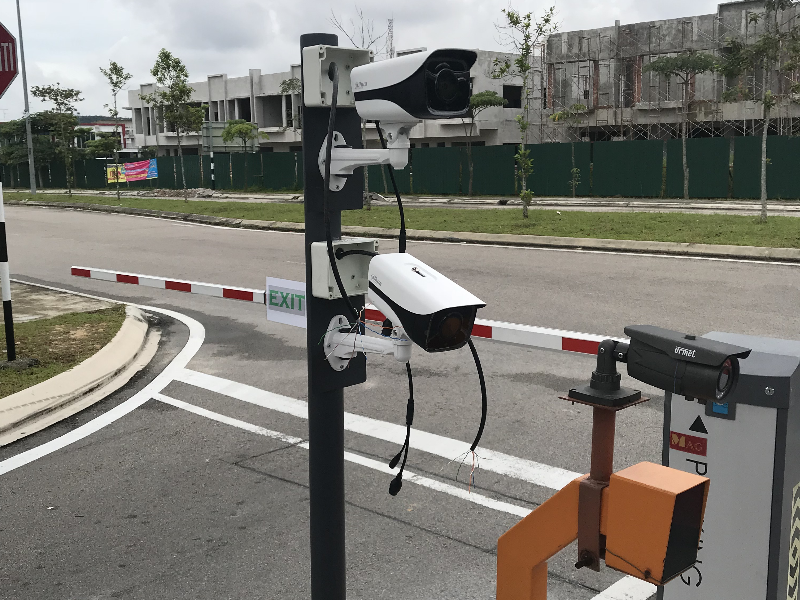 Barrier Gate System for Community Guard House