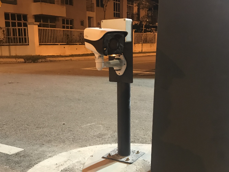 Barrier Gate System for Community Guard House