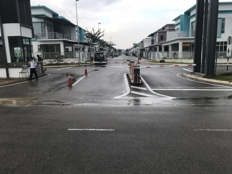 Barrier Gate System for Community Guard House Johor Bahru (JB) | CCTV System Johor Bahru (JB) | Barrier Gate Johor Bahru (JB)