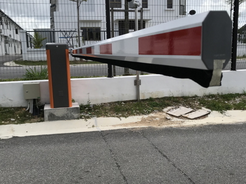 Barrier Gate System for Rini Home Johor Bahru (JB) | CCTV System Johor Bahru (JB) | Barrier Gate Johor Bahru (JB)