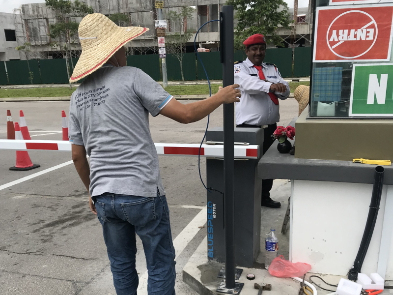 Project Site Photos Johor Bahru (JB) | CCTV System Johor Bahru (JB) | Barrier Gate Johor Bahru (JB)